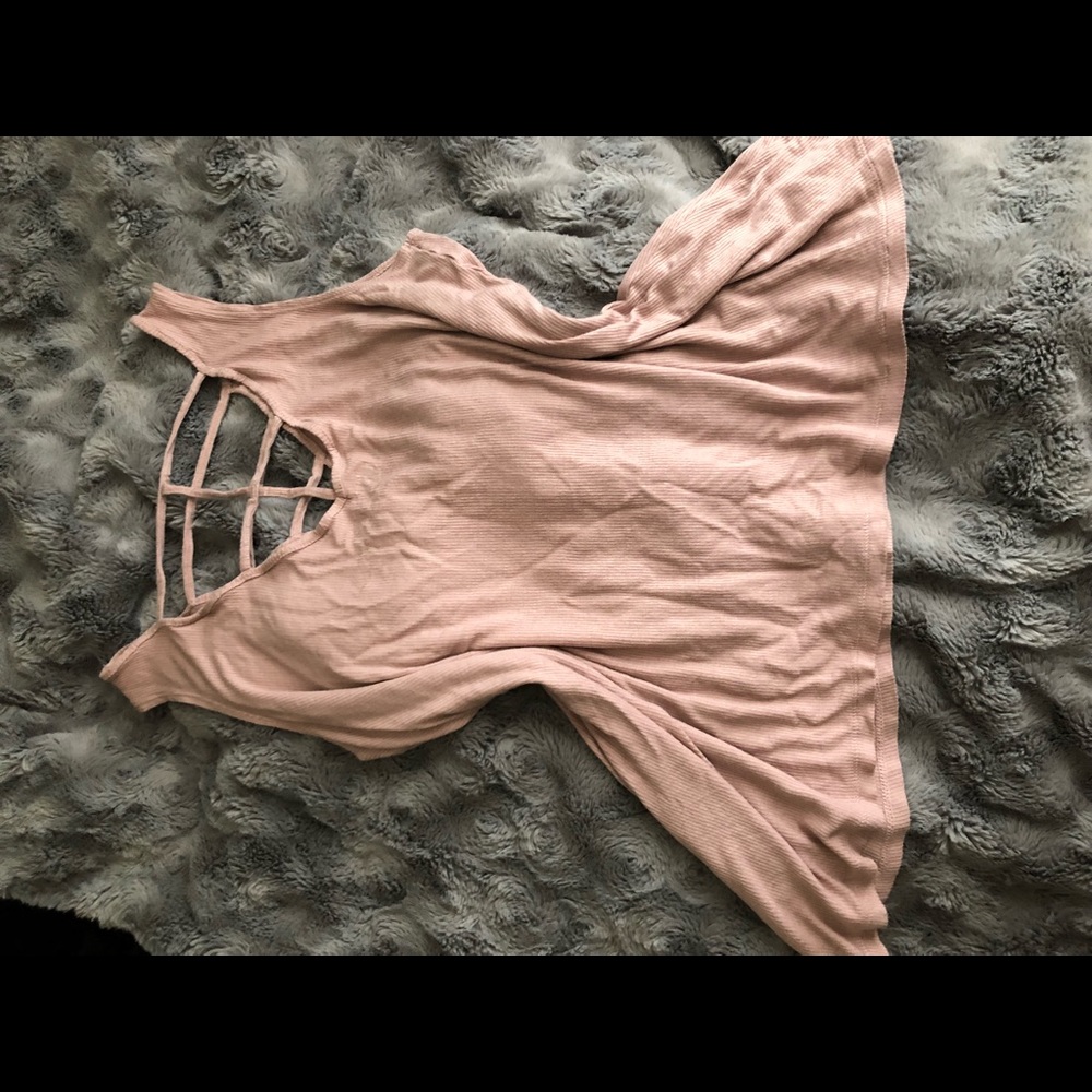 Mudd tank top size L pink